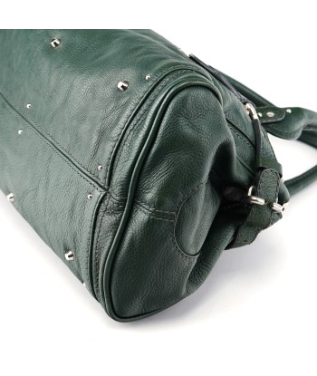 Green Leather Paddington Shoulder Bag En savoir plus