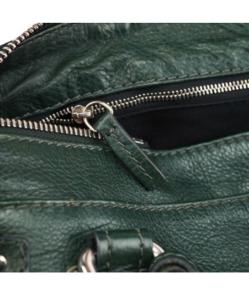 Green Leather Paddington Shoulder Bag En savoir plus