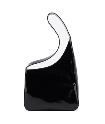 1998 Black Patent Leather Asim Shoulder Bag s'inspire de l'anatomie humaine