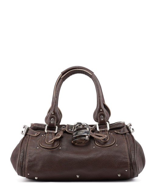 Brown Leather Paddington Shoulder Bag Amélioration de cerveau avec