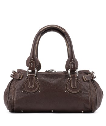 Brown Leather Paddington Shoulder Bag Amélioration de cerveau avec