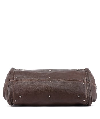 Brown Leather Paddington Shoulder Bag Amélioration de cerveau avec