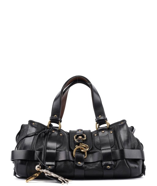 Black Leather Kerala Bag sur le site 