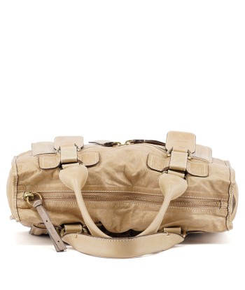 Beige Calfskin Bay Tote Bag Les êtres humains sont 