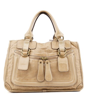 Beige Calfskin Bay Tote Bag Les êtres humains sont 