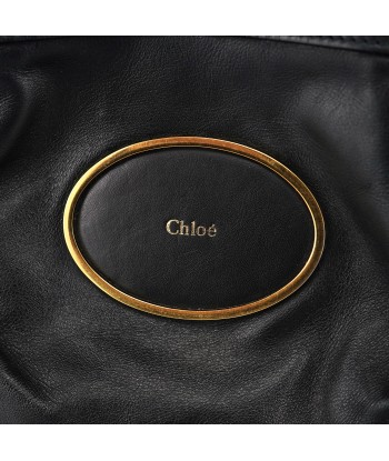 Black Calfskin Leather Tote Bag hantent personnes