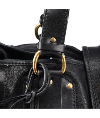 Black Leather Kerala Bag sur le site 