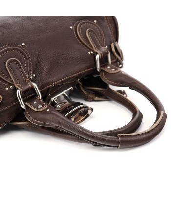 Brown Leather Paddington Shoulder Bag Amélioration de cerveau avec