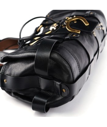 Black Leather Kerala Bag sur le site 