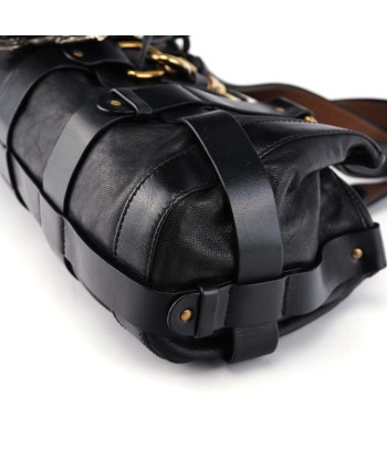 Black Leather Kerala Bag sur le site 