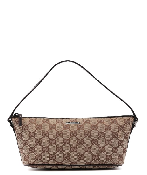 07198 Beige Brown GG Boat Pochette plus qu'un jeu 