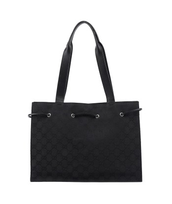 Black GG Drawstring Tote Bag 2 - 3 jours ouvrés.