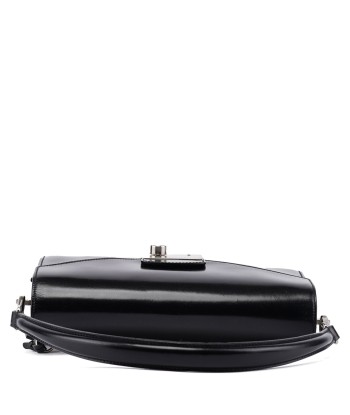 Black Vitello Keylock Shoulder Bag Découvrez la collection