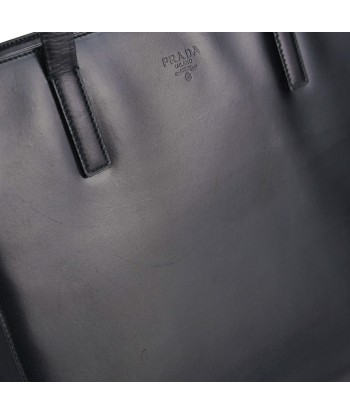 Black Vitello Tessuto Tote Bag Profitez des Offres !