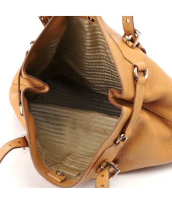 Beige Pebbled Leather Tote Bag sélection de produits