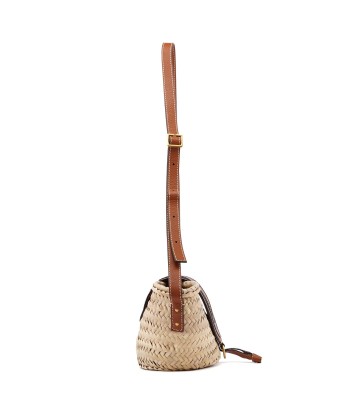 Beige Brown Marcie Basket Crossbody Bag Profitez des Offres !