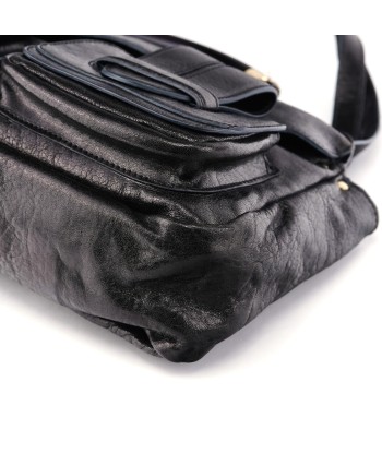 Black Lambskin 2-Way Tote Bag 2024