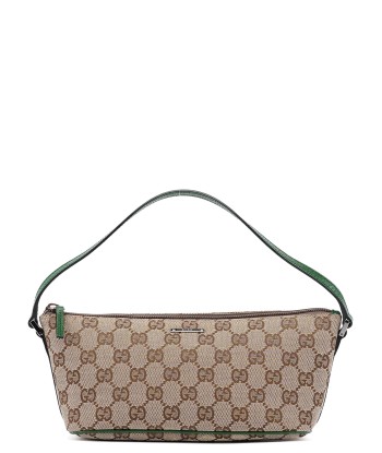 07198 Beige Green GG Boat Pochette acheter en ligne