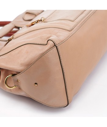 Beige Lambskin Tote Bag Livraison rapide