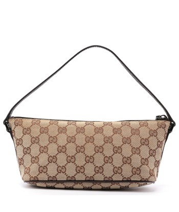 07198 Beige Brown GG Boat Pochette plus qu'un jeu 