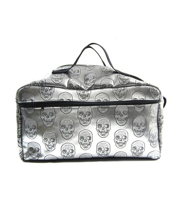 Mallette Infirmière Libérale XL 25x45x25 "Skulls argenté" (Livraison FEVRIER 2025) meilleur choix