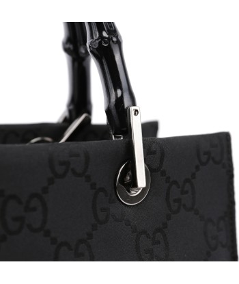 Black GG Bamboo 2-Way Tote plus qu'un jeu 