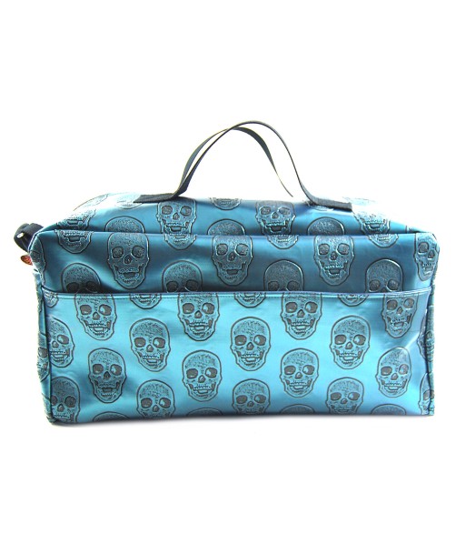 Mallette Infirmière Libérale XL 25x45x25 "Skulls bleu irisé" (Livraison FEVRIER 2025) l'achat 