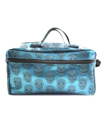 Mallette Infirmière Libérale XL 25x45x25 "Skulls bleu irisé" (Livraison FEVRIER 2025) l'achat 