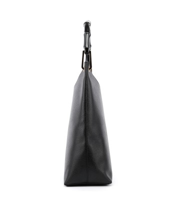 Black Leather Bamboo Hobo Bag Voir les baskets