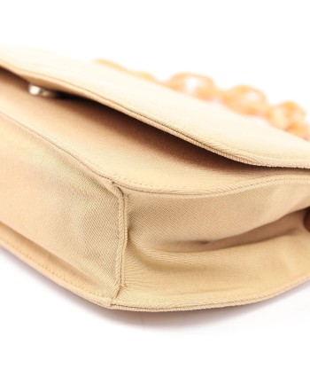 1990's Beige Tessuto Plastic Chain Bag 50-70% off 