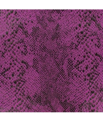 Mallette Infirmier Libéral XL 25x45x25  en suédine "Python violet" de la marque