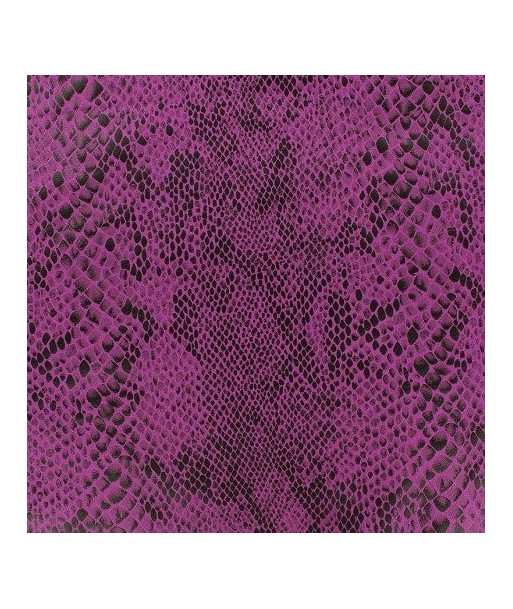 Mallette Infirmier Libéral XL 25x45x25  en suédine "Python violet" de la marque