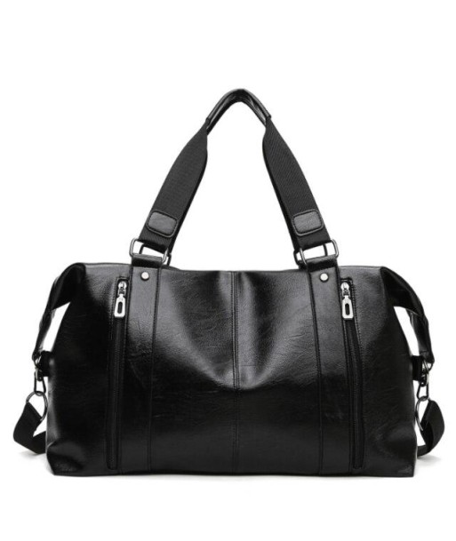 Sac de Voyage Lisse Noir solde