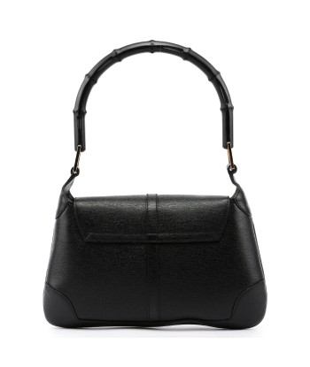 Black Jackie Bamboo Shoulder Bag sur le site 