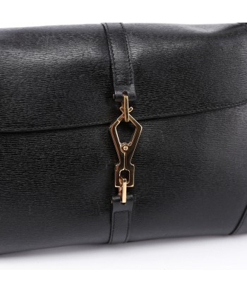 Black Jackie Bamboo Shoulder Bag sur le site 