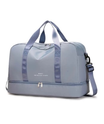 Sac de Voyage Femme avec Compartiment Chaussures Bleu Ciel pas chere