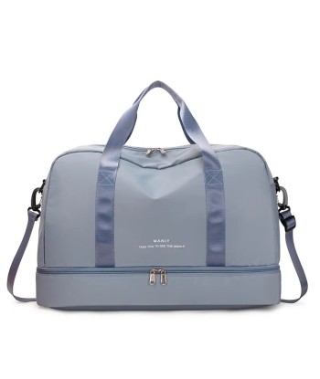 Sac de Voyage Femme avec Compartiment Chaussures Bleu Ciel pas chere