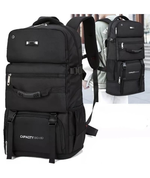 Sac à Dos Grande Capacité Extensible (80L+10L) brillant des détails fins