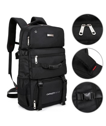 Sac à Dos Grande Capacité Extensible (80L+10L) brillant des détails fins