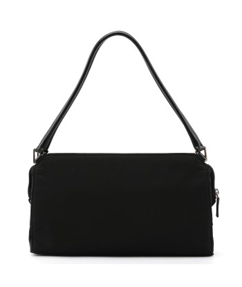 Black Nylon Tessuto Chic Bag Dans la société mordern