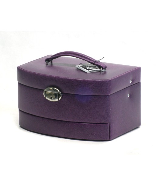 Coffret bijoux Davidt's PU violet l'évolution des habitudes 