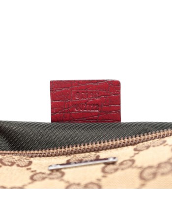 07198 Beige Red GG Boat Pochette JUSQU'A -70%! 