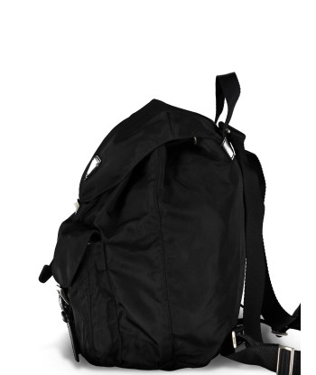 Black Large Tessuto Nylon Backpack sur le site 