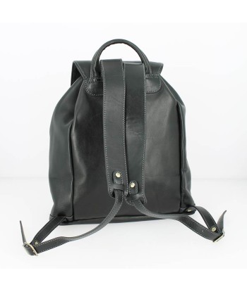 Sac à dos KATANA cuir de vachette noir soldes