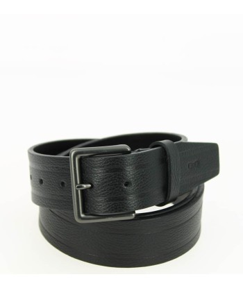 EDEN PARK  Ceinture homme cuir 1621402 Noir Les magasins à Paris