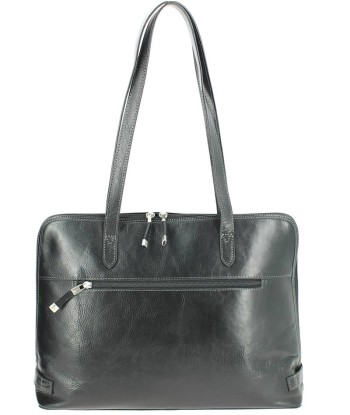 Sac épaule femme cuir KATANA Noir JUSQU'A -70%! 