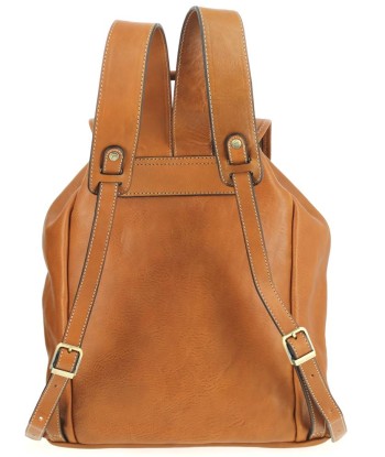 Sac à dos KATANA cuir de vachette camel français