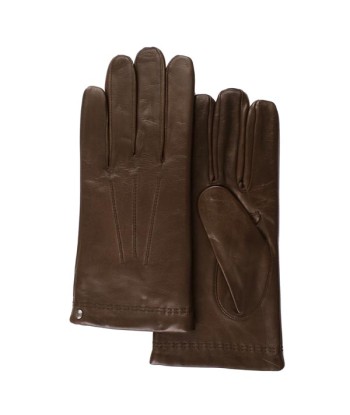 Gants homme ISOTONER 69023 Marron Taille 8.5 brillant des détails fins