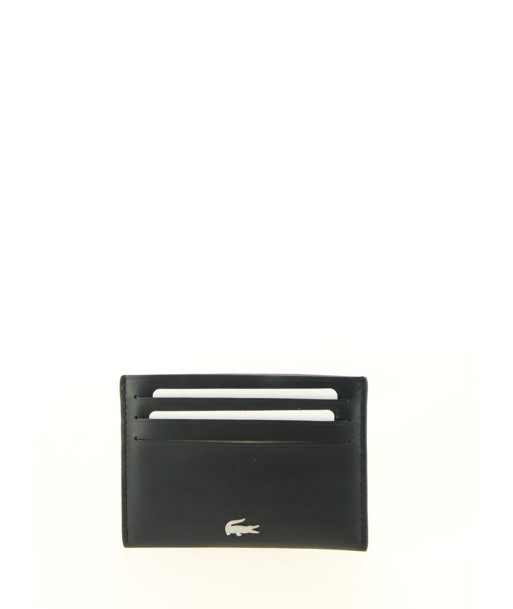 Porte cartes lacoste CREDIT CARD HOLDER Noir rembourrage situé sous