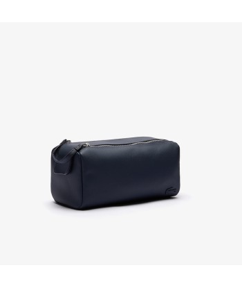 Trousse de Toilette LACOSTE Double Zip Men's Classic en Petit Piqué Uni Black les muscles